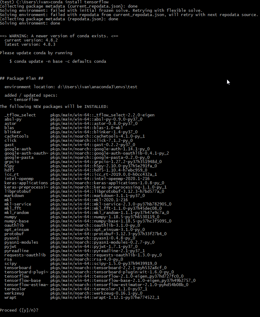 Instalar TensorFlow